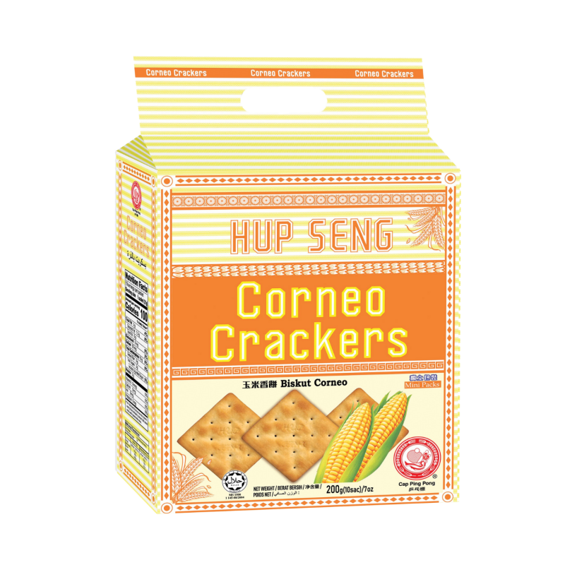 Hup Seng Corneo Corn Cracker 200g (10s) Ja Lan Tiong